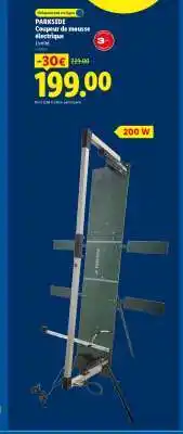 Lidl PARKSIDE Coupeur de mousse électrique offre