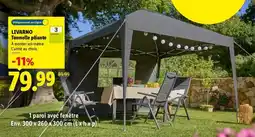 Lidl LIVARNO Tonnelle pliante offre