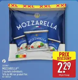 ALDI CUCINA Mozzarella offre