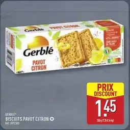 ALDI GERBLE Biscuits pavot citron offre
