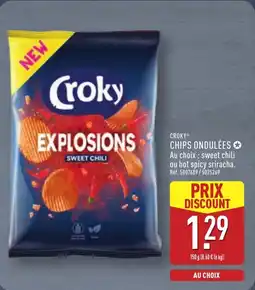 ALDI CROKY Chips ondulées offre