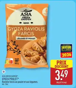 ALDI ASIA GREEN GARDEN Gyoza poulet offre