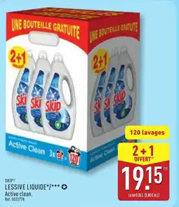 ALDI SKIP Lessive liquide offre