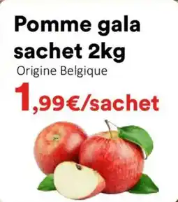 Hmarket Pomme gala sachet offre