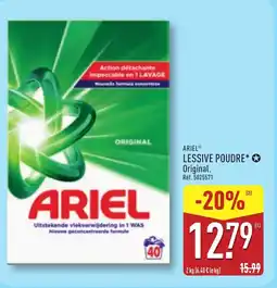 ALDI ARIEL Lessive poudre offre