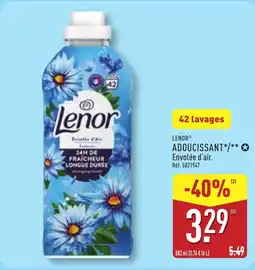 ALDI LENOR Adoucissant offre