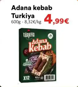 Hmarket Adana kebab turkiya offre