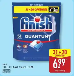 ALDI FINISH Tablette lave-vaisselle offre
