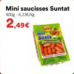 Hmarket Mini saucisses suntat offre