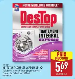 ALDI DESTOP Nettoyant complet lave-linge offre