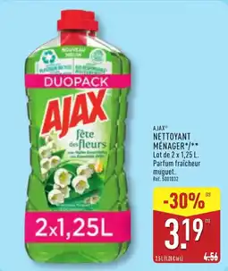 ALDI AJAX Nettoyant ménager offre