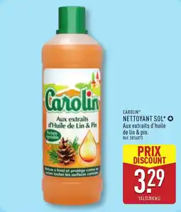 ALDI CAROLIN Nettoyant sol offre
