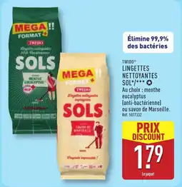 ALDI TWIDO Lingettes nettoyantes sol offre