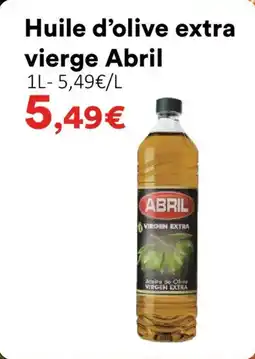Hmarket Huile d'olive extra vierge abril offre