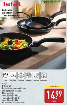 ALDI TEFAL Poêle offre