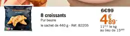 Picard 8 croissants offre
