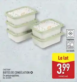 ALDI CROFTON Boîtes de congélation offre