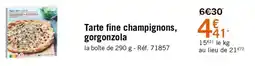 Picard Tarte fine champignons gorgonzola offre