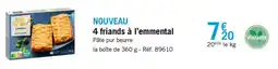 Picard Nouveau 4 friands à l'emmental offre