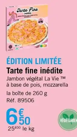 Picard Édition limitée tarte fine inédite offre