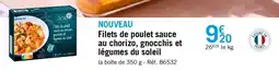 Picard Nouveau filets de poulet sauce au chorizo, gnocchis et légumes du soleil offre
