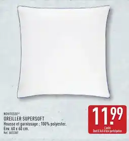 ALDI NOVITESSE Oreiller supersoft offre