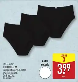 ALDI UP 2 FASHION Culottes offre