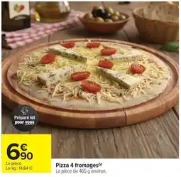 Carrefour Market Pizza 4 fromages offre