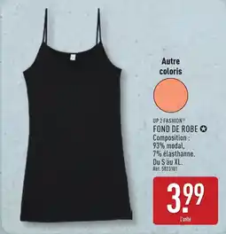 ALDI UP 2 FASHION Fond de robe offre