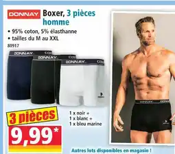 Norma Donnay boxer 3 pièces homme offre