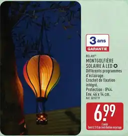 ALDI BELAVI Montgolfière solaire à led offre