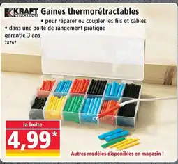 Norma Kraft gaines thermorétractables offre