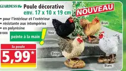 Norma Giardessa poule décorative noir offre