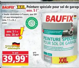 Norma Baufix peinture spéciale pour sol de garage env. 5 l offre