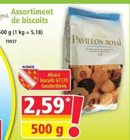 Norma Pavillon royal assortiment de biscuits offre