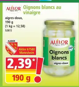 Norma Alélor oignons blancs au vinaigre offre