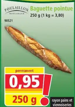 Norma Poulaillon baguette pointue offre
