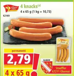 Norma Stoeffler 4 knacks offre