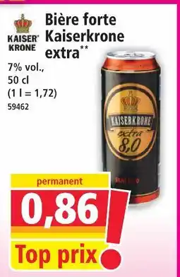 Norma Kaiserkrone bière forte kaiserkrone extra offre