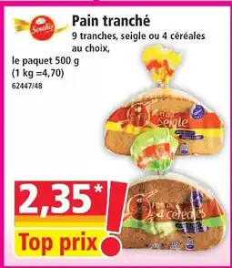 Norma Pain tranché offre