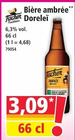 Norma Fischer tradition bière ambrée dorelei offre