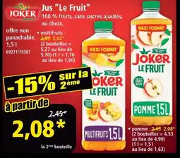 Norma Joker jus ”le fruit” offre