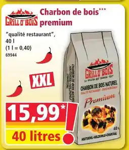 Norma Charbon de bois premium offre