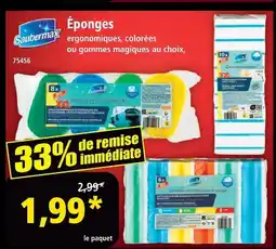 Norma Saubermax éponges offre