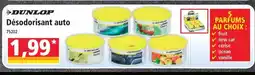 Norma Dunlop désodorisant auto offre