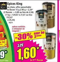 Norma Epices king offre