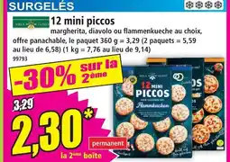 Norma 12 mini piccos margherita offre