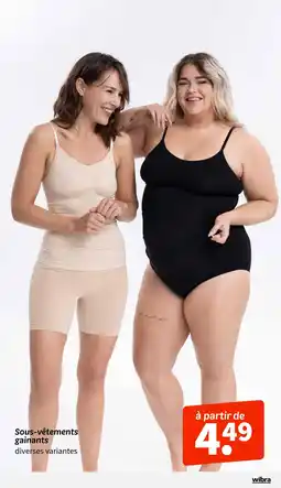 Wibra Wibra sous-vêtements gainants beige offre