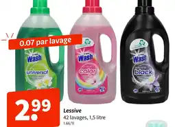 Wibra Wash lessive offre