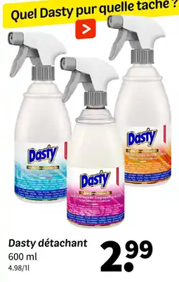 Wibra Dasty détachant offre